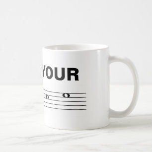De Café Feche sua caneca da cara