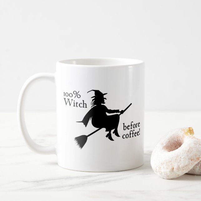 De Café Felicidade em uma caneca (Com Donut)