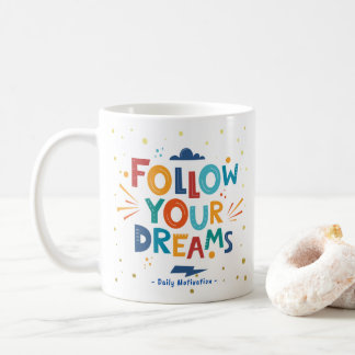De Café Felicidade em uma caneca