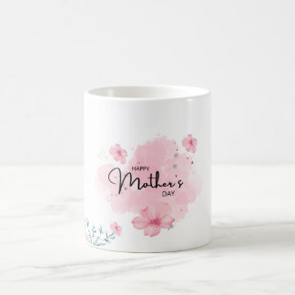 De Café Feliz Dia das Mães Caneca Floral Elegante Flor Ros
