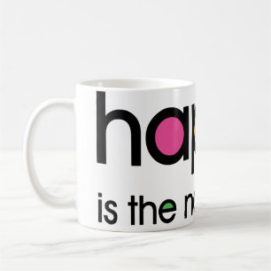 De Café Feliz está a caneca preta nova