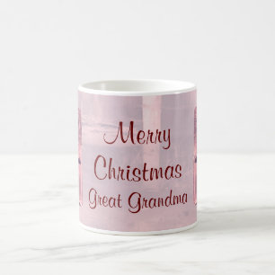 De Café Feliz Natal Caneca da Bisavó