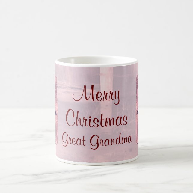 De Café Feliz Natal Caneca da Bisavó (Centro)