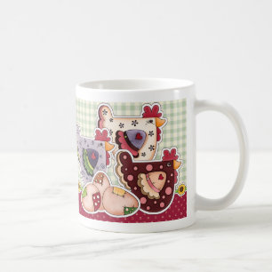 De Café Felz pascoa. Caneca do presente do design do país
