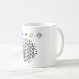 De Café Flor da divindade da vida na caneca da natureza
