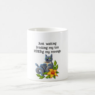 De Café Floral Tea Kitty | Caneca