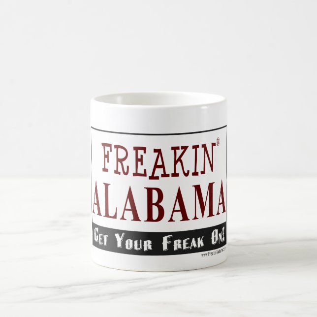 De Café FreakinAlabama.com - caneca (Centro)