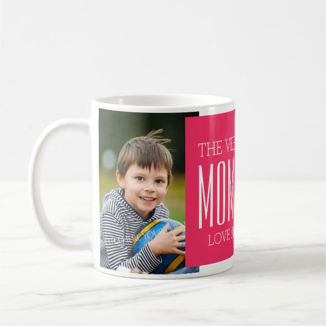 De Café Fúcsia feito sob encomenda da caneca do dia das (Esquerda)