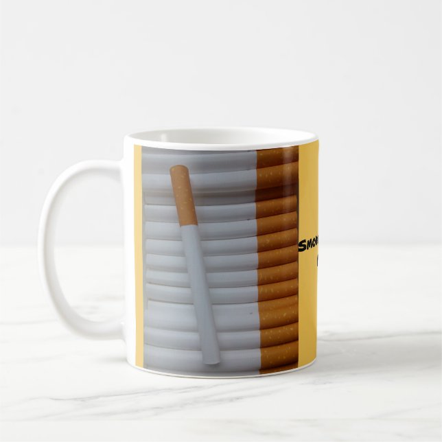 De Café Fumadores Apenas! Caneca (Esquerda)