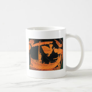 De Café Fundador mitológico das Odysseus-Sirenes da caneca