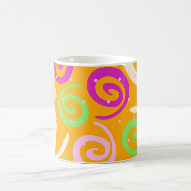 De Café Fundo engraçado, caneca (Centro)