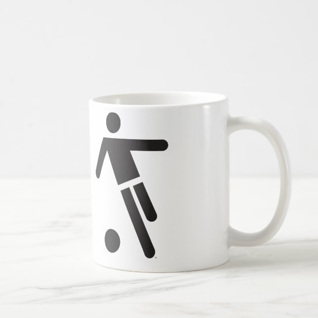 De Café Futboller - caneca 11oz (Direita)