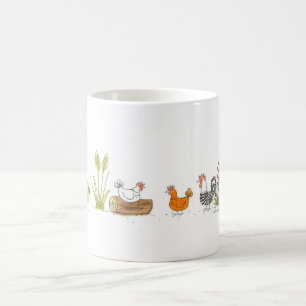 De Café Galinhas na caneca do prado