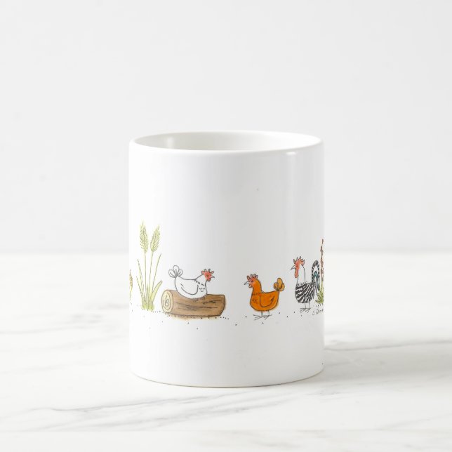 De Café Galinhas na caneca do prado (Centro)