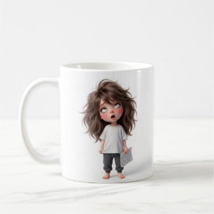 De Café Garota caneca