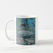 Gatinho na caneca Monet