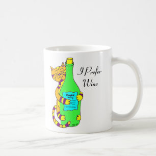 De Café Gato Winey, "eu prefiro caneca do café, do chá o