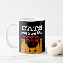 De Café Gatos Meowside - caneca
