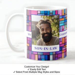 De Café Genro, Nome, Mensagem, Foto, Caneca Mosaico C501