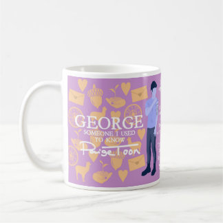 De Café George - "Alguém Que Eu Conhecia" Cita caneca
