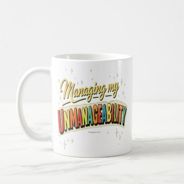 De Café Gerenciando minha Ingovernabilidade - Caneca (Esquerda)