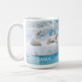 De Café Glacier Bears Alaska - 15 oz. Caneca