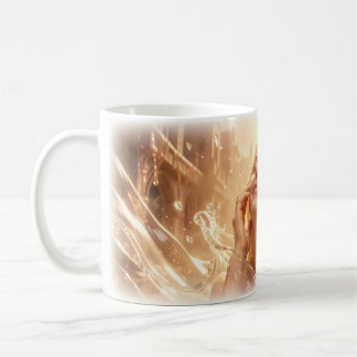 De Café Golden Glow Bliss Luz Líquida Caneca para Mulher
