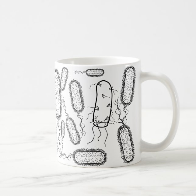 De Café Gráfico microbiano do cheio da caneca do Imposter (Direita)