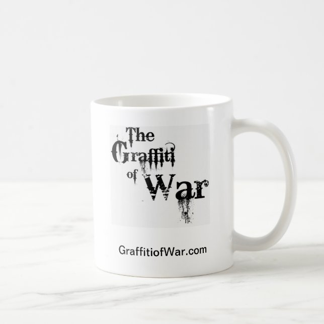 De Café Grafites oficiais da caneca da guerra (Direita)