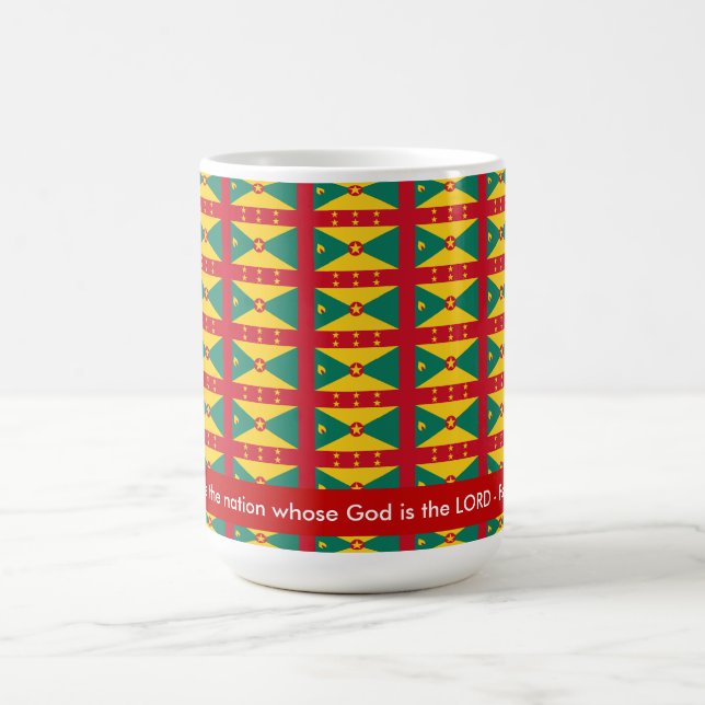 De Café GRANADA CANECA CARRIACOU Escritura Cristã Salmo (Centro)