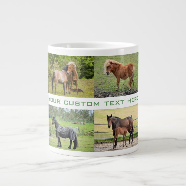 De Café Grande A caneca do Cavalo Lover (Frente)