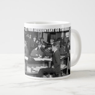 De Café Grande A caneca do contador