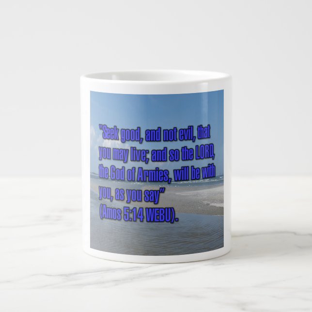 De Café Grande Amos 5:14 WEBU Caneca (Frente)