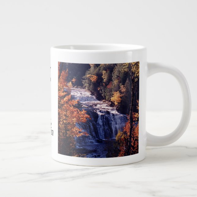 De Café Grande Baixo rio Batata Fala a caneca espresso (Direita)