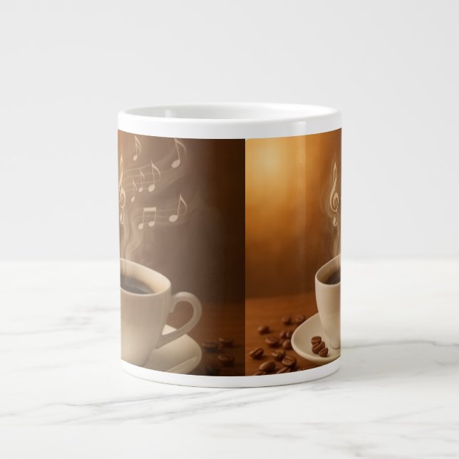 De Café Grande Caneca (Frente)