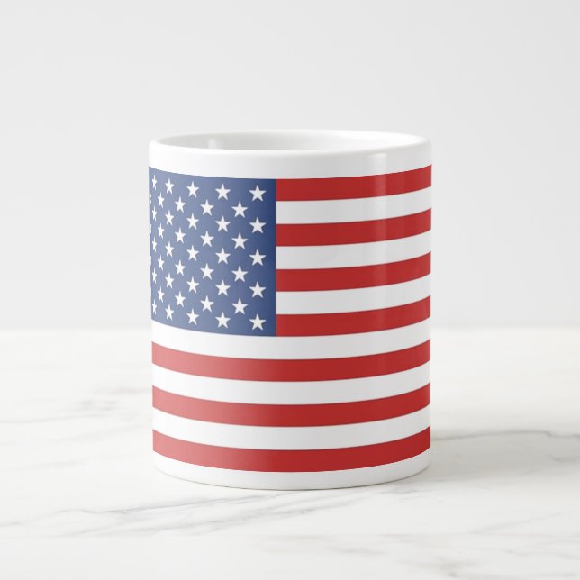 De Café Grande caneca americana (Frente)