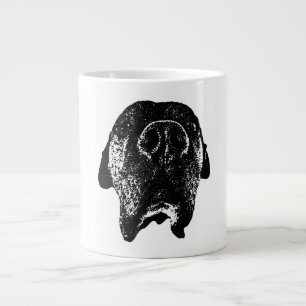 De Café Grande Caneca Arte Cachorro Tinta Cane Corso Retrato da