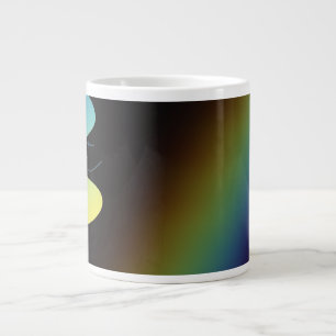 De Café Grande caneca 'Atract'