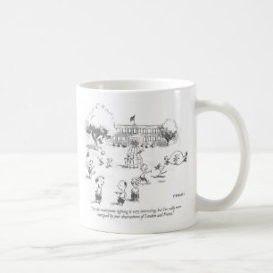 De Café Grande caneca branca do epistemólogo novo (da mã