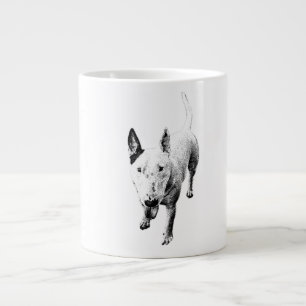 De Café Grande Caneca Bull Terrier – Garra Sofrida, Em Primeiro P