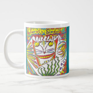 De Café Grande caneca colorida