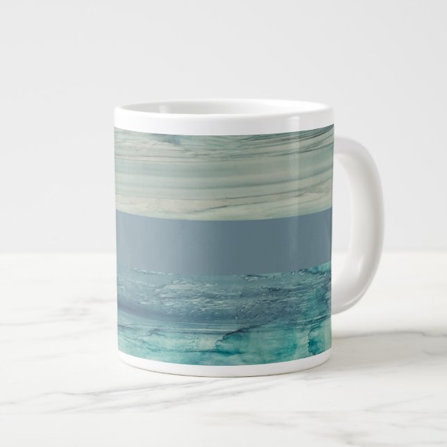 De Café Grande Caneca Combo “Ocean Tones II” (Frente Esquerda)
