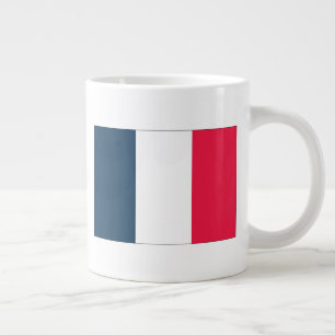 De Café Grande Caneca da Bandeira Francesa com o nome do Hino Fra