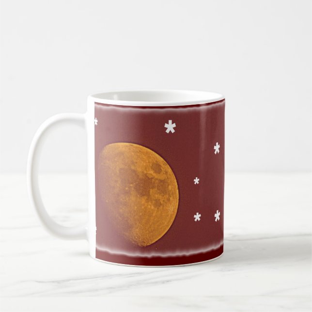 De Café Grande caneca da lua dourada (Esquerda)