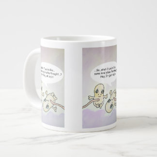 De Café Grande Caneca da reflexão tardia