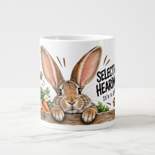 De Café Grande Caneca do Coelho Funny Bunny, Audição Seletiva