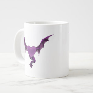 De Café Grande Caneca do Coração do Dragão