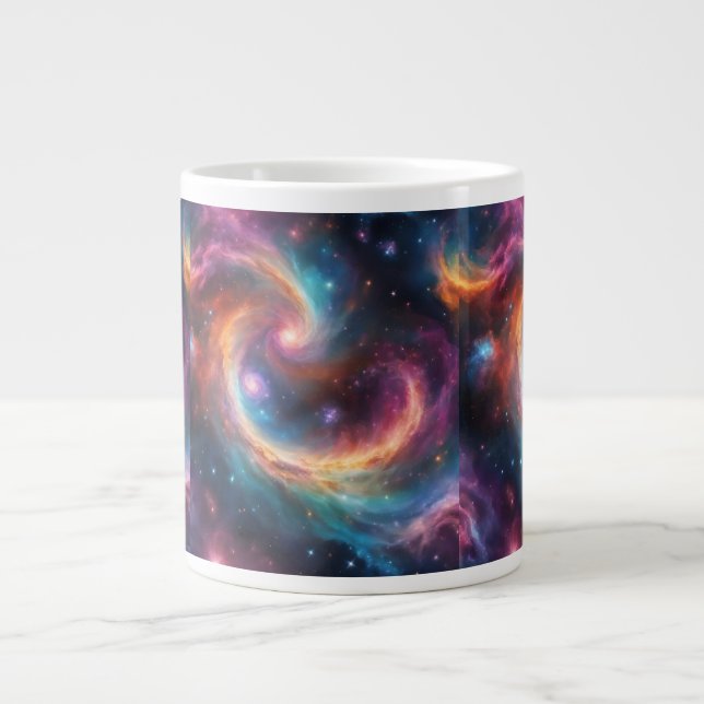De Café Grande caneca do cosmos (Frente)