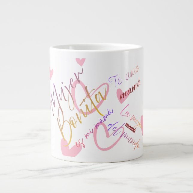 De Café Grande Caneca do Dia das Mães (Frente)
