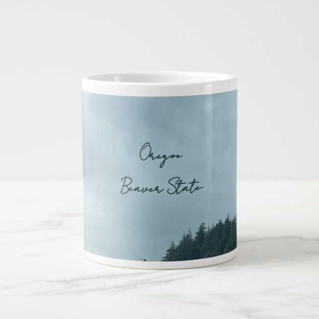 De Café Grande Caneca do Oregon (Frente)